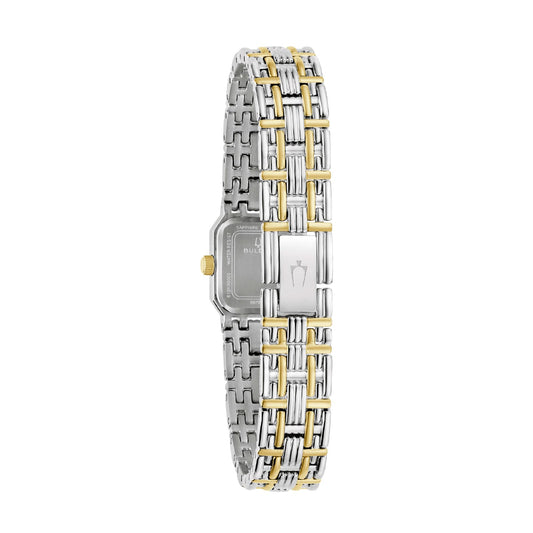 Orologio solo tempo Bulova Sophia in acciaio bicolore e silver MISURA UNICA