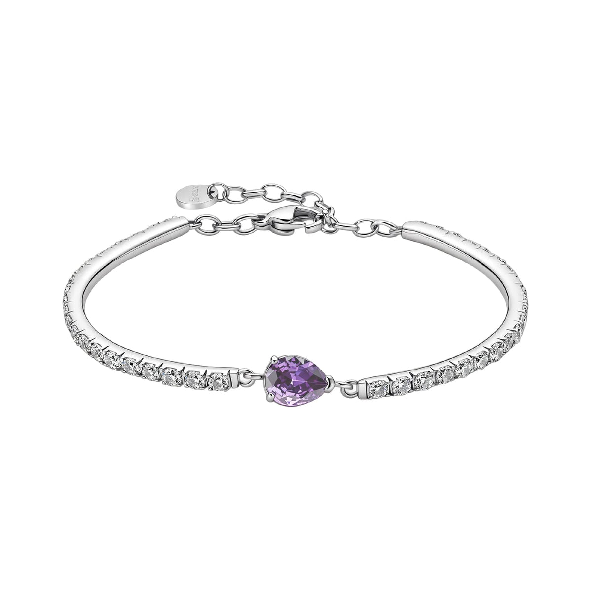 Bracciali Acciaio e altri materiali con pietra donna