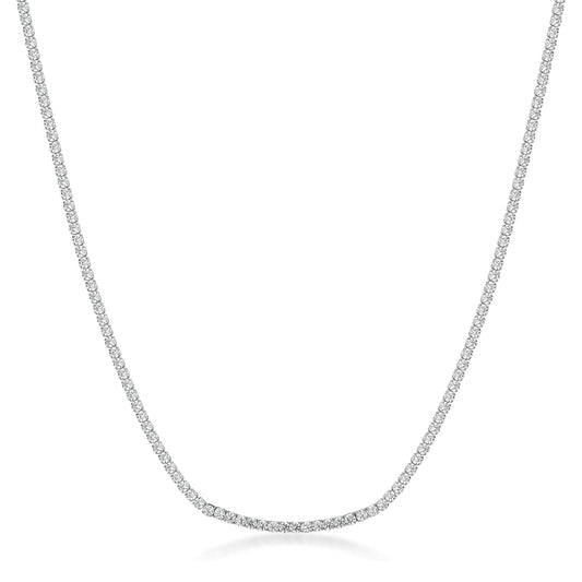 Collana tennis da donna Brosway in acciaio con zirconi MISURA UNICA