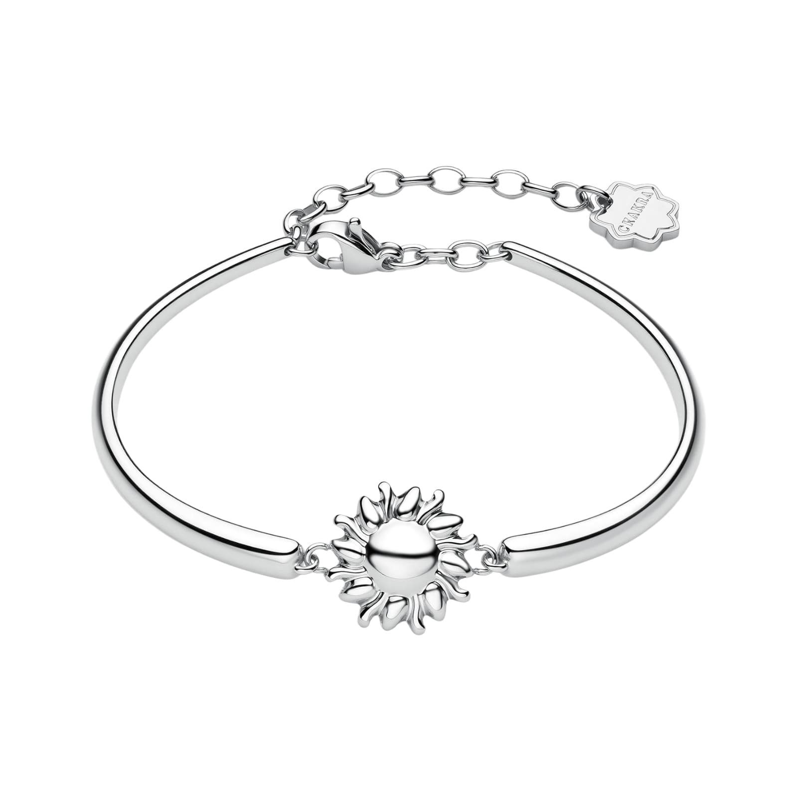 Bracciale semirigido Brosway Chakra in acciaio con sole