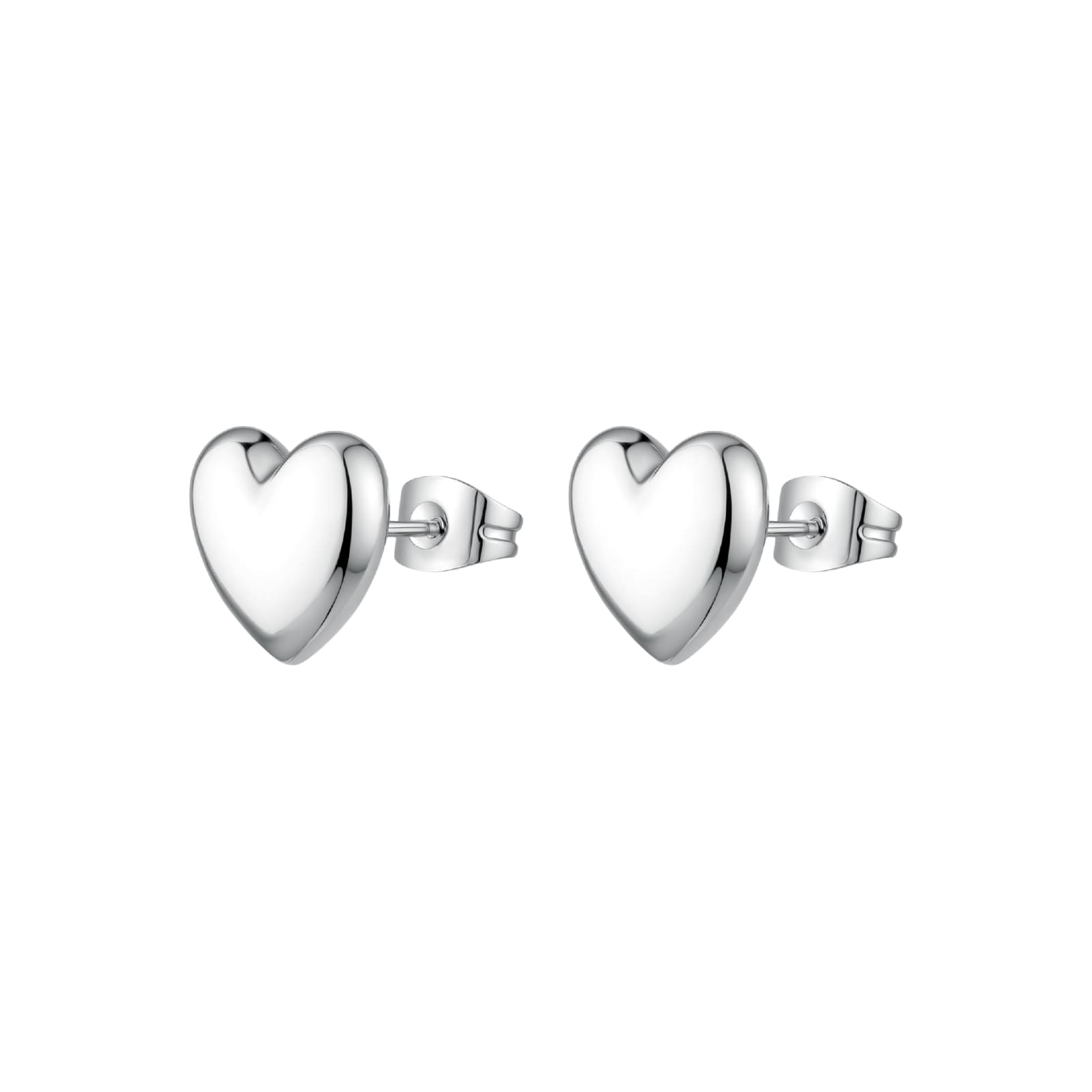 Orecchini lobo Brosway Chakra in acciaio a forma di cuore
