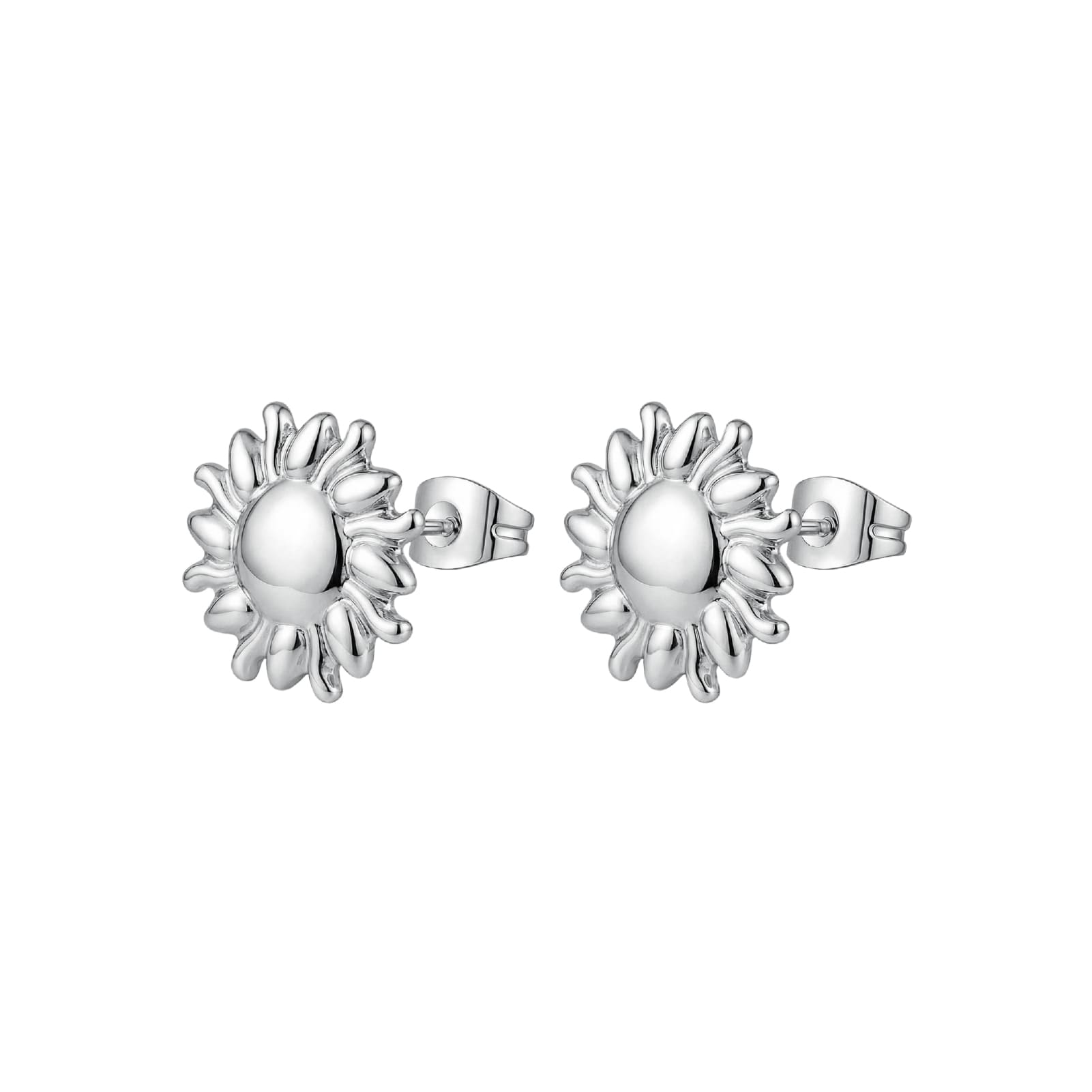 Orecchini lobo Brosway Chakra in acciaio a forma di sole