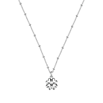 Collana catena Brosway Chakra in acciaio con quadrifoglio MISURA UNICA
