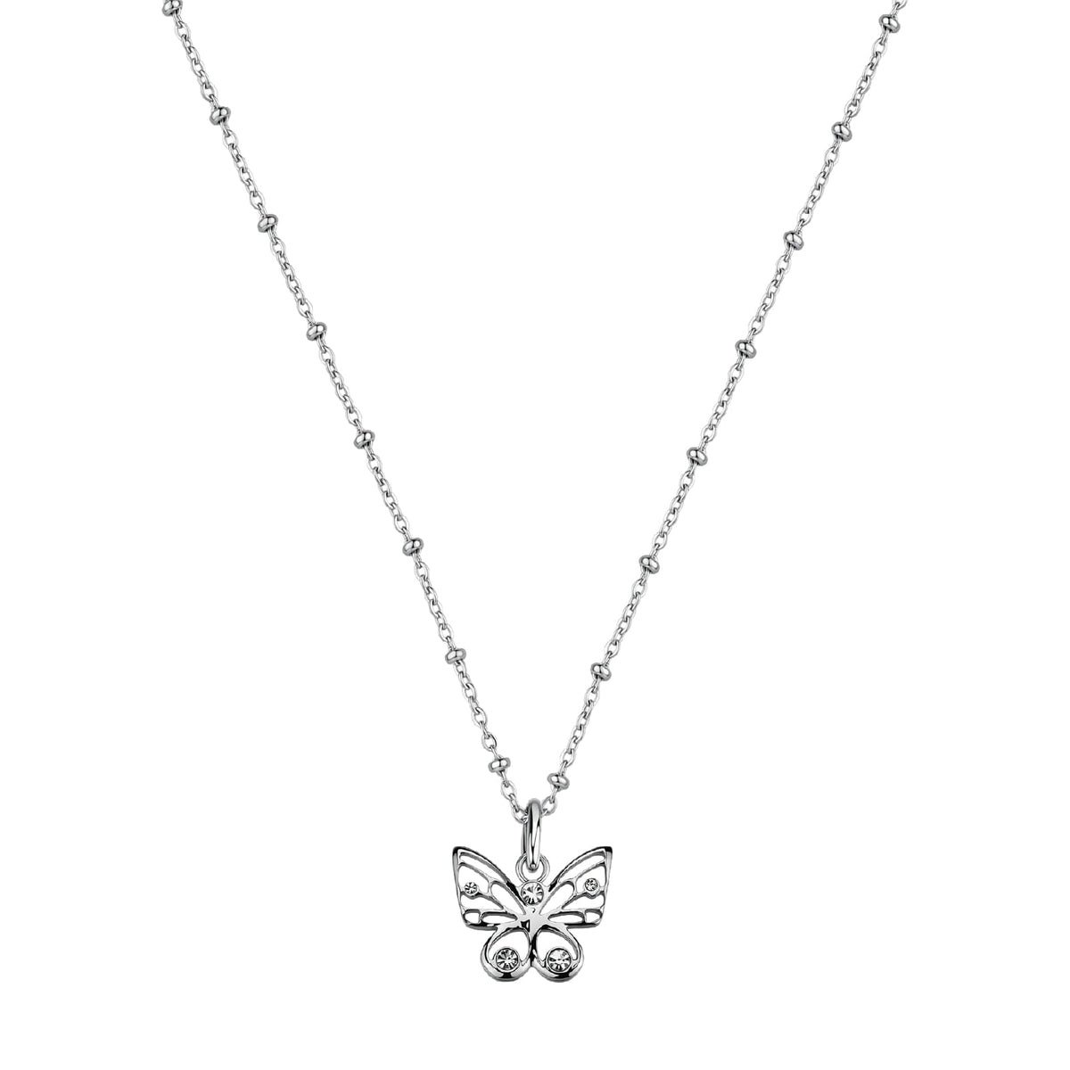Collana catena Brosway Chakra in acciaio con farfalla MISURA UNICA