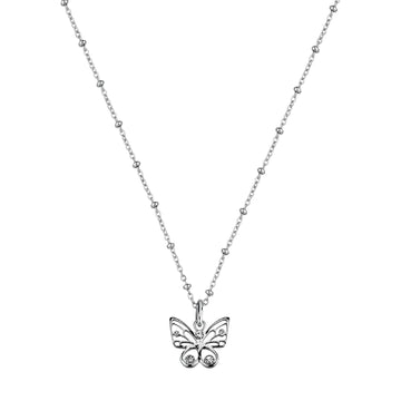 Collana catena Brosway Chakra in acciaio con farfalla MISURA UNICA