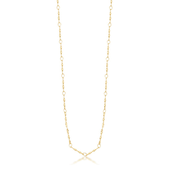 Collana luna Brosway Essential in acciaio e finitura pvd oro MISURA UNICA