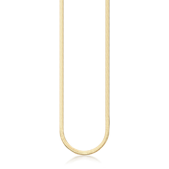 Collana catena snake lunga Brosway Essential in acciaio oro MISURA UNICA