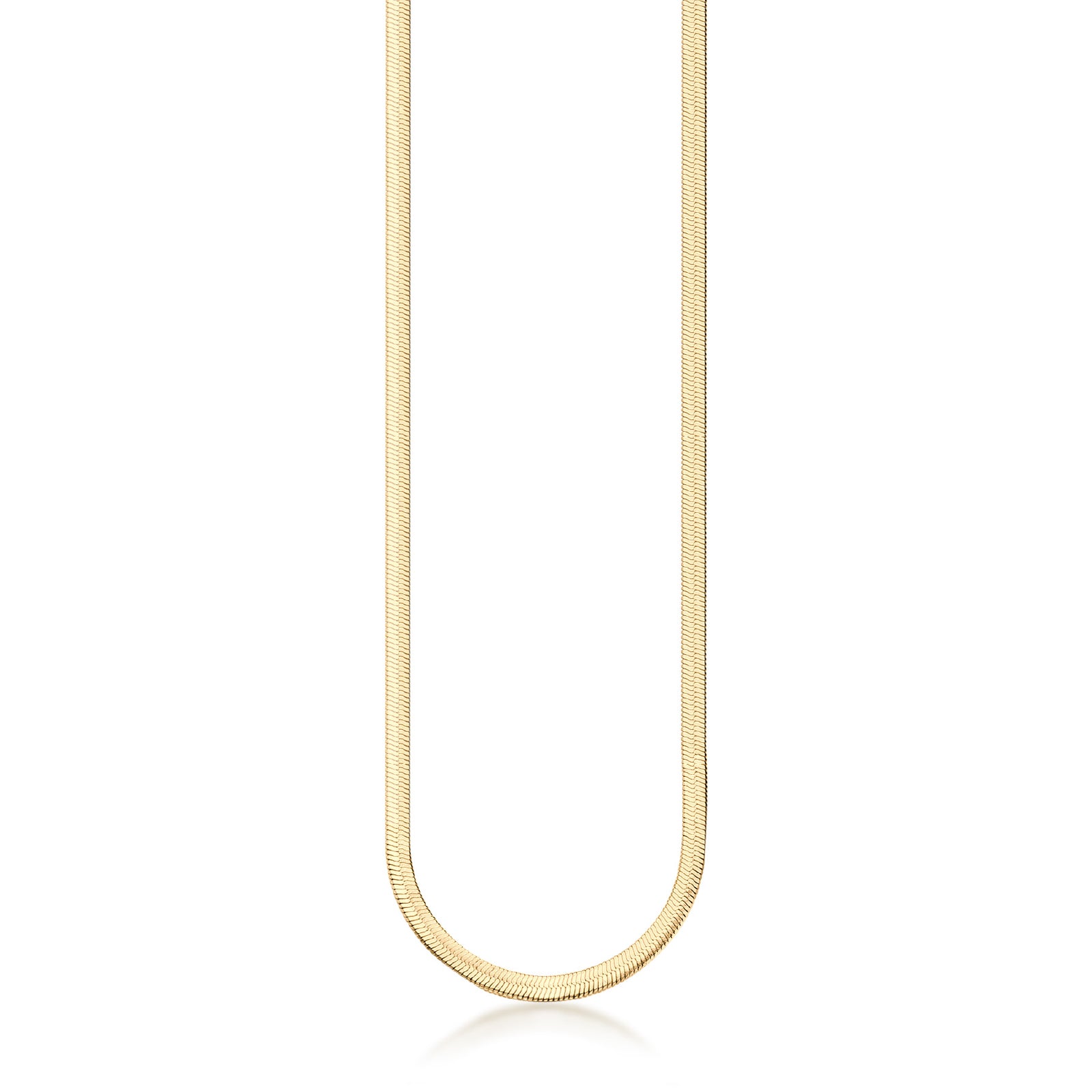 Collana catena snake lunga Brosway Essential in acciaio oro MISURA UNICA