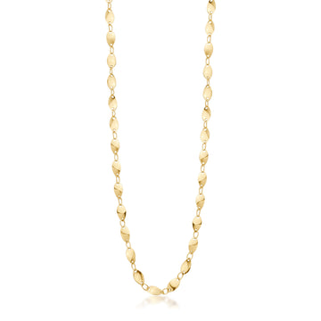 Collana con catena lunga Brosway Essential in acciaio dorato MISURA UNICA