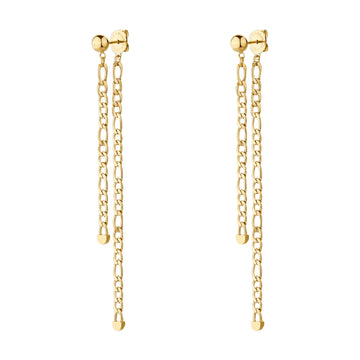 Orecchini pendenti Brosway Essential in acciaio 316L oro MISURA UNICA