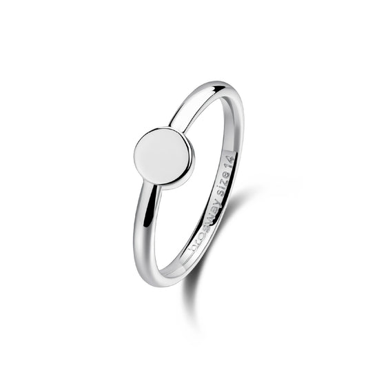 Anello Brosway Essential in acciaio 316L argento da donna 12
