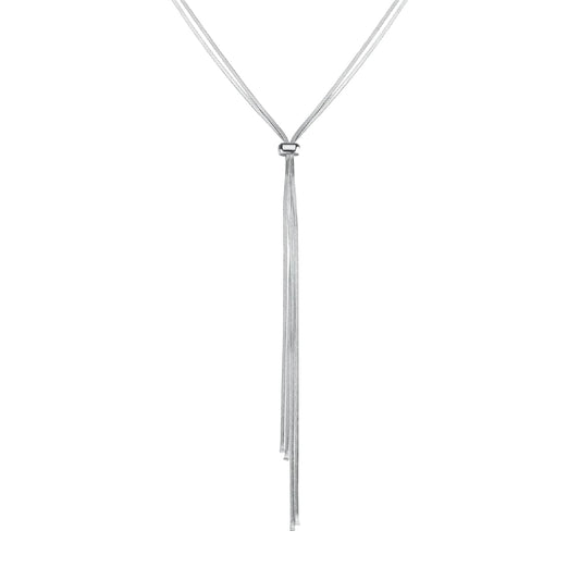 Collana a Y Brosway Weave in acciaio multifilo da donna MISURA UNICA