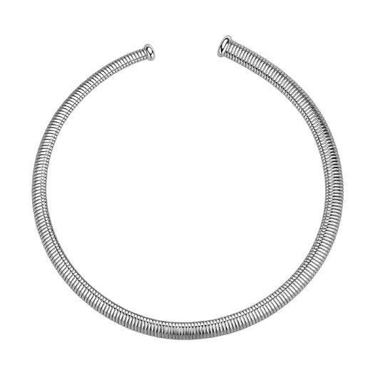 Collana rigida Brosway Weave in acciaio catena tubogas MISURA UNICA