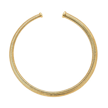 Collana rigida Brosway Weave in acciaio oro catena tubogas MISURA UNICA