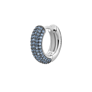 Mono orecchino Brosway Fancy in argento con zirconi azzurri BW.FCL116