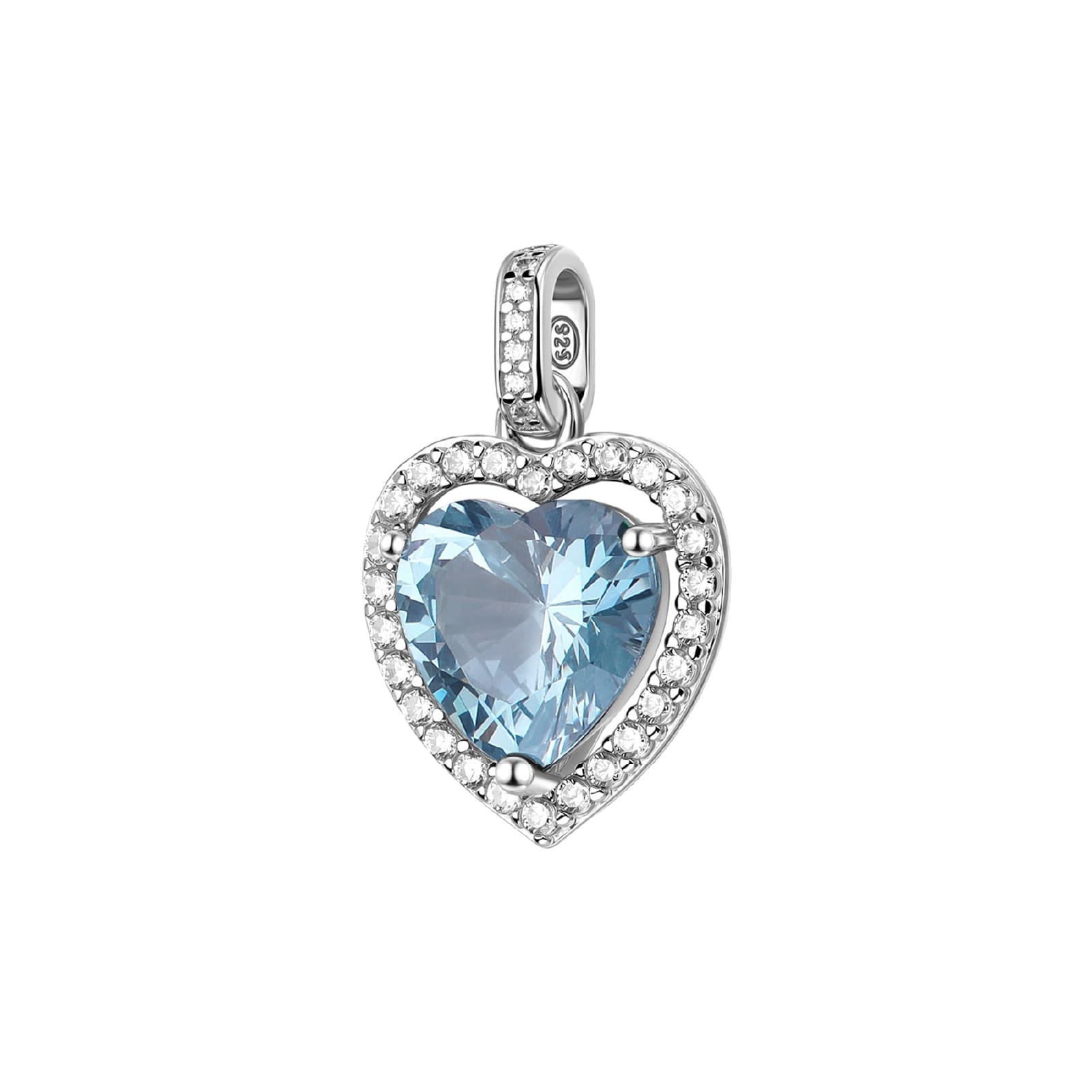Pendente a cuore Brosway Fancy in argento con zirconi MISURA UNICA