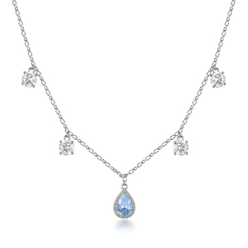 Collana girocollo Brosway Fancy in argento pendenti zirconi MISURA UNICA