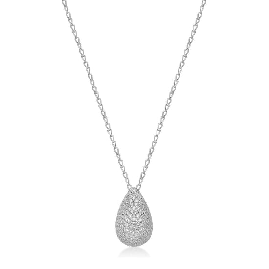 Collana pendente Brosway Fancy in argento con zirconi bianchi BW.FIW122