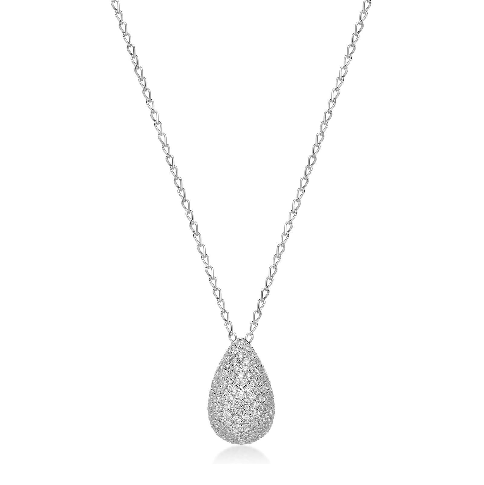 Collana pendente Brosway Fancy in argento con zirconi bianchi BW.FIW122