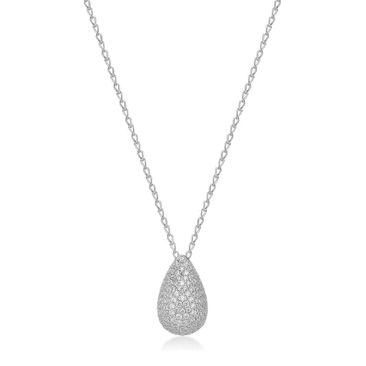 Collana pendente Brosway Fancy in argento con zirconi bianchi BW.FIW122