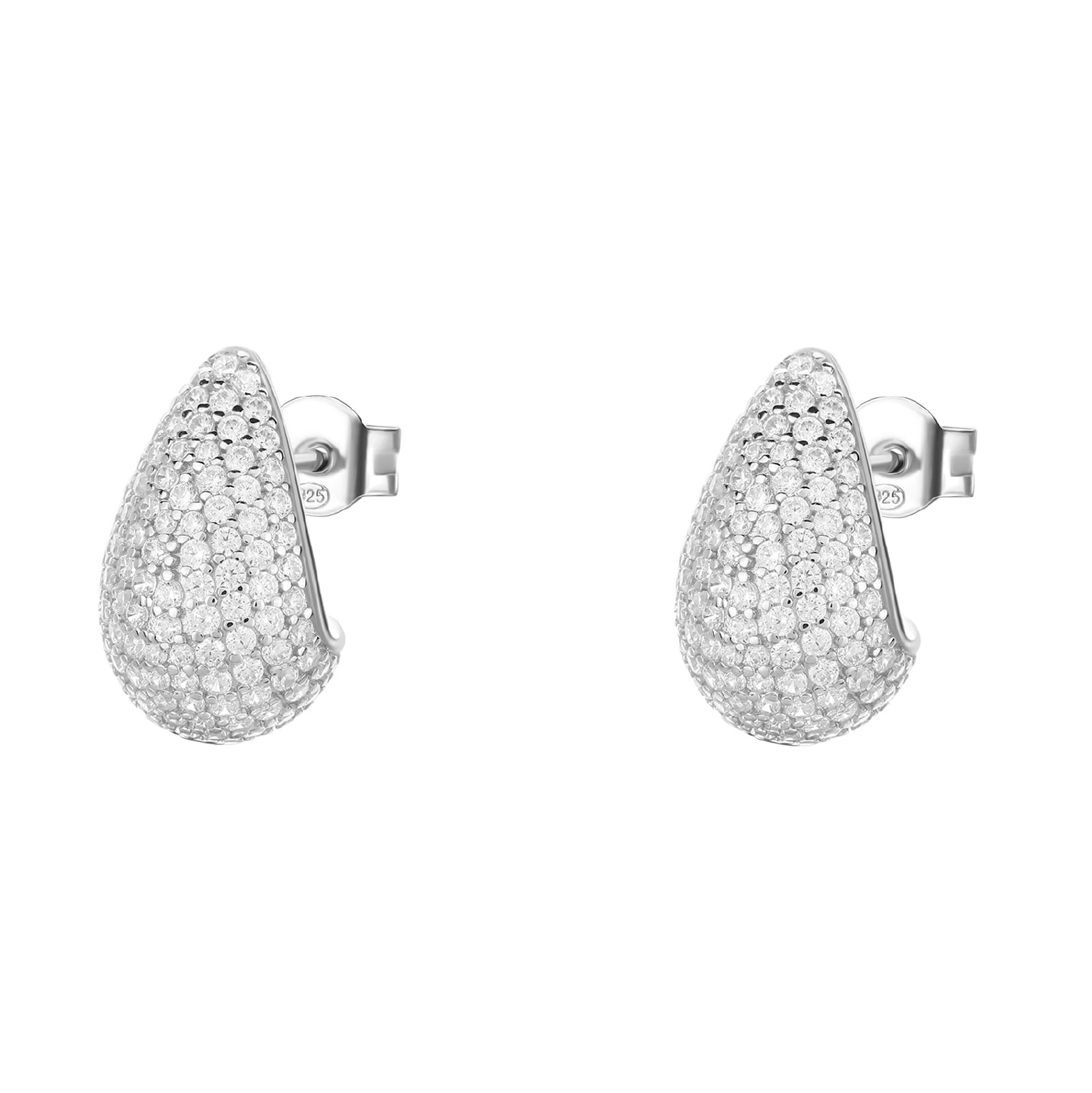 Orecchini a goccia Brosway Fancy in argento e zirconi bianchi BW.FIW125