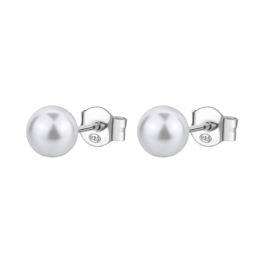 Orecchini a lobo Brosway Fancy argento con perle centrali MISURA UNICA
