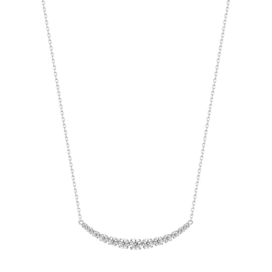 Collana Brosway Fancy in argento con zirconi bianchi MISURA UNICA