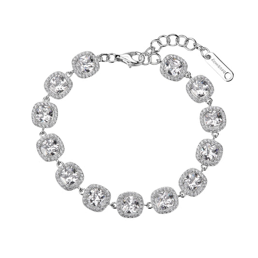 Bracciale tennis Brosway Fancy in argento con zirconi 18 cm