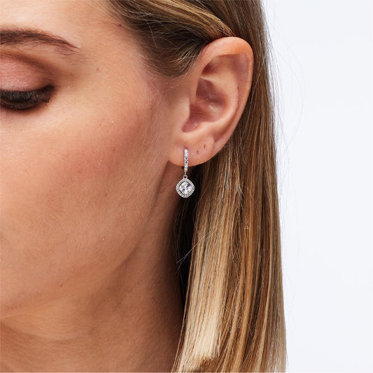Orecchini pendenti Brosway Fancy argento con zirconi MISURA UNICA
