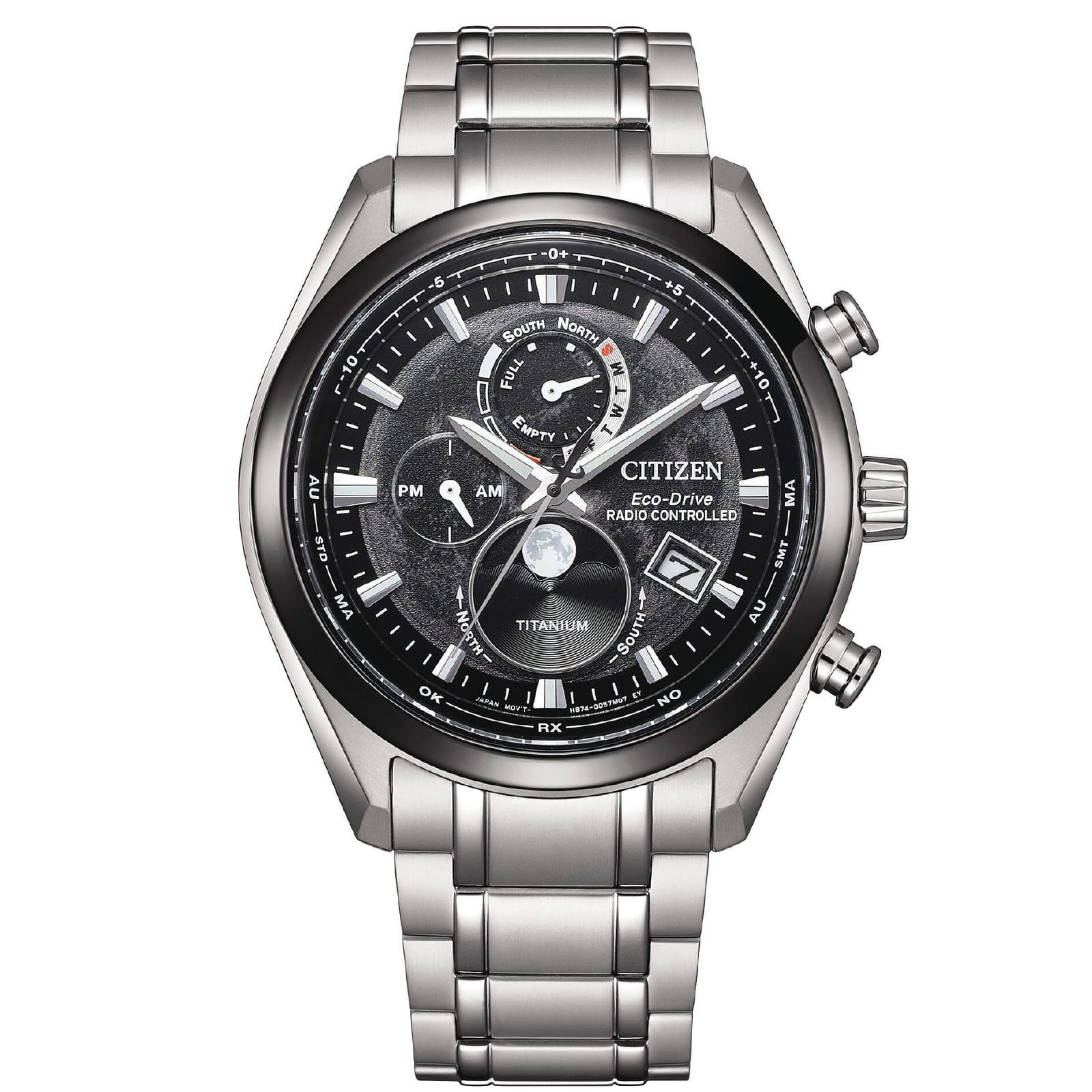 Orologio radiocontrollato Citizen Moonphase Radiocontrolled da uomo BY1018-80E-1