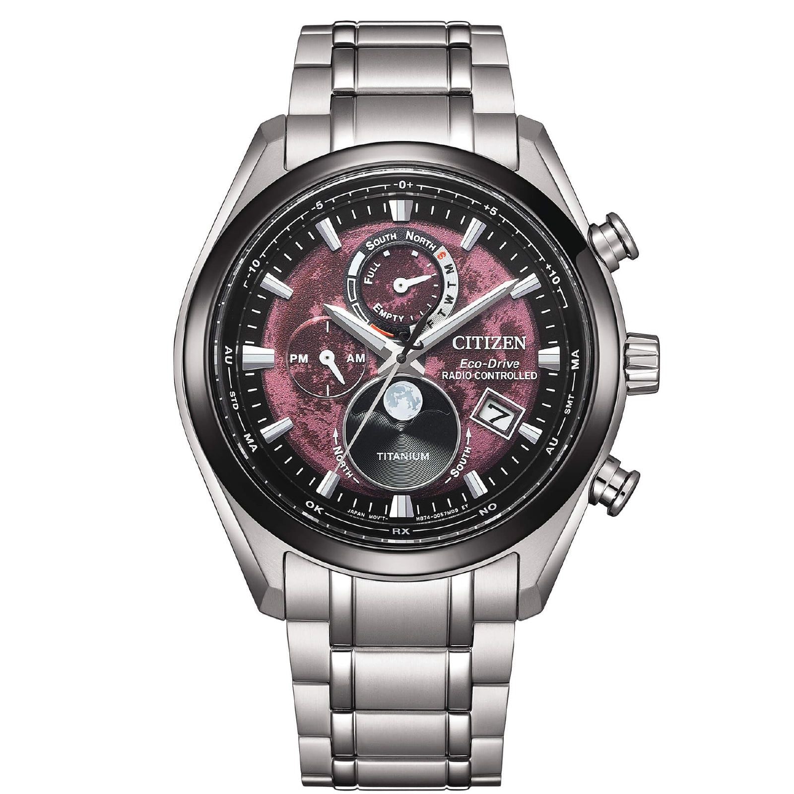Orologio radiocontrollato Citizen Moonphase Radiocontrolled da uomo BY1018-80X-1