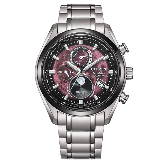 Orologio radiocontrollato Citizen Moonphase Radiocontrolled da uomo BY1018-80X-1
