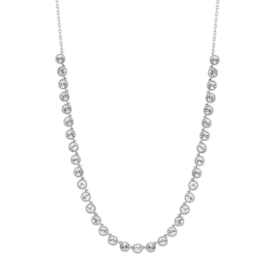 Collana tennis donna Brosway Symphonia in acciaio con cristalli BYM156-1