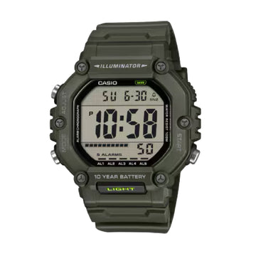 Orologio digitale Casio Timeless con cinturino extra-lungo MISURA UNICA