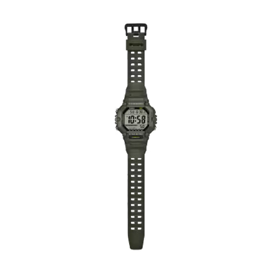 Orologio digitale Casio Timeless con cinturino extra-lungo MISURA UNICA