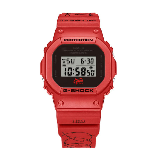 Orologio digitale G-SHOCK collaborazione Sfera Ebbasta rosso MISURA UNICA