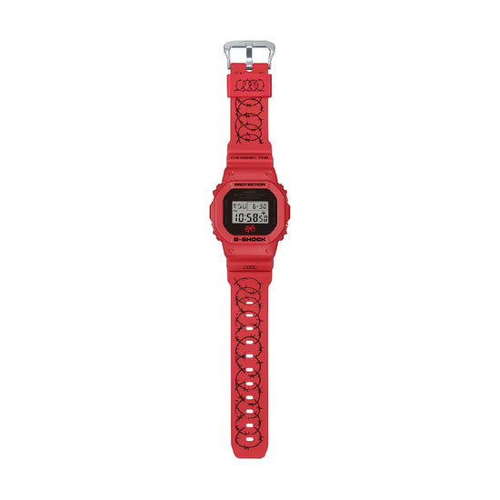 Orologio digitale G-SHOCK collaborazione Sfera Ebbasta rosso MISURA UNICA