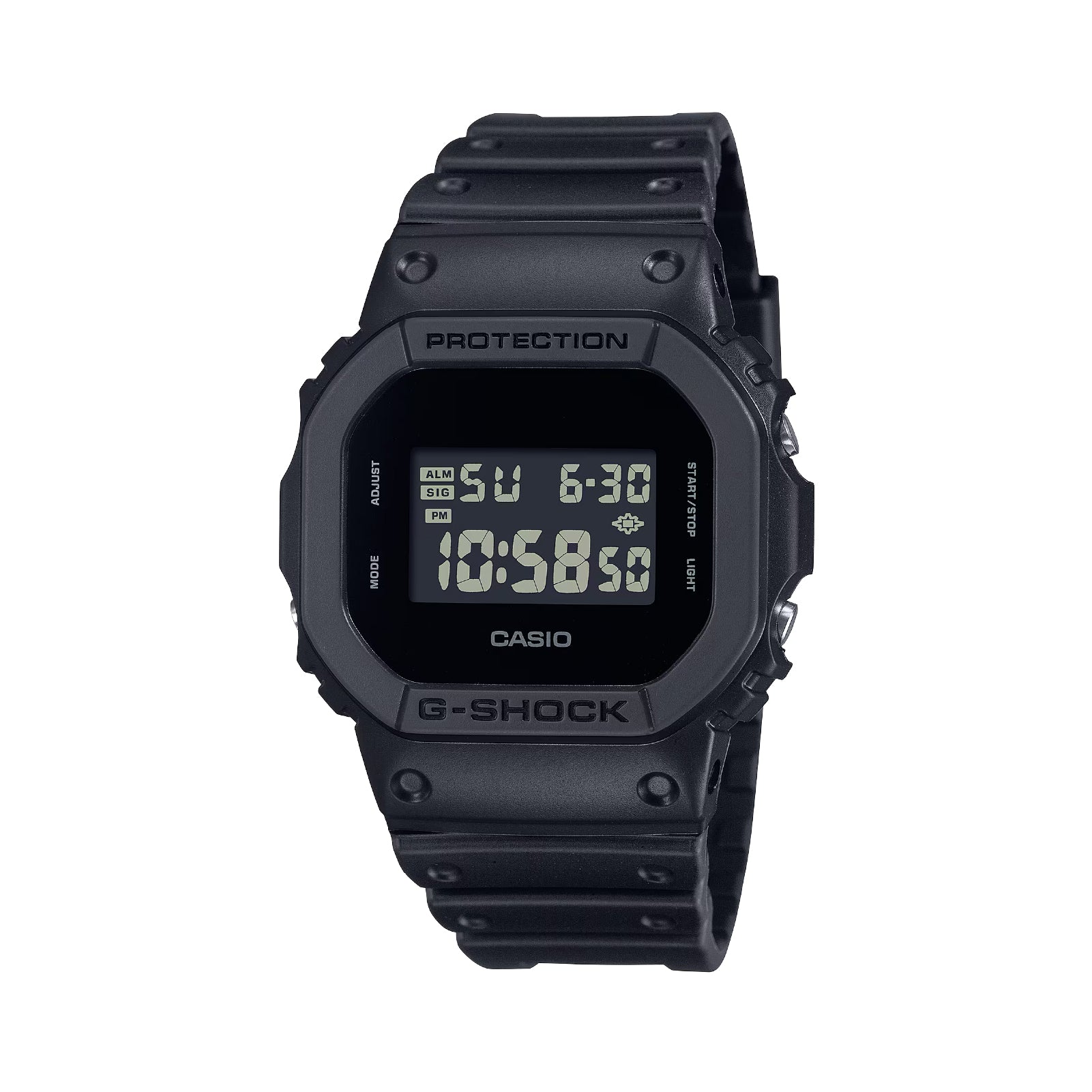 Orologio digitale Casio G-Shock in acciaio di colore nero CA.DW5600UBB1ER