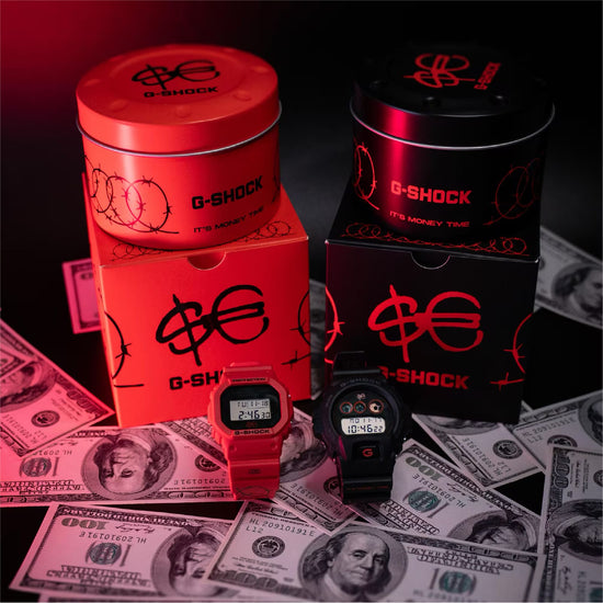 Orologio digitale G-SHOCK collaborazione Sfera Ebbasta nero MISURA UNICA