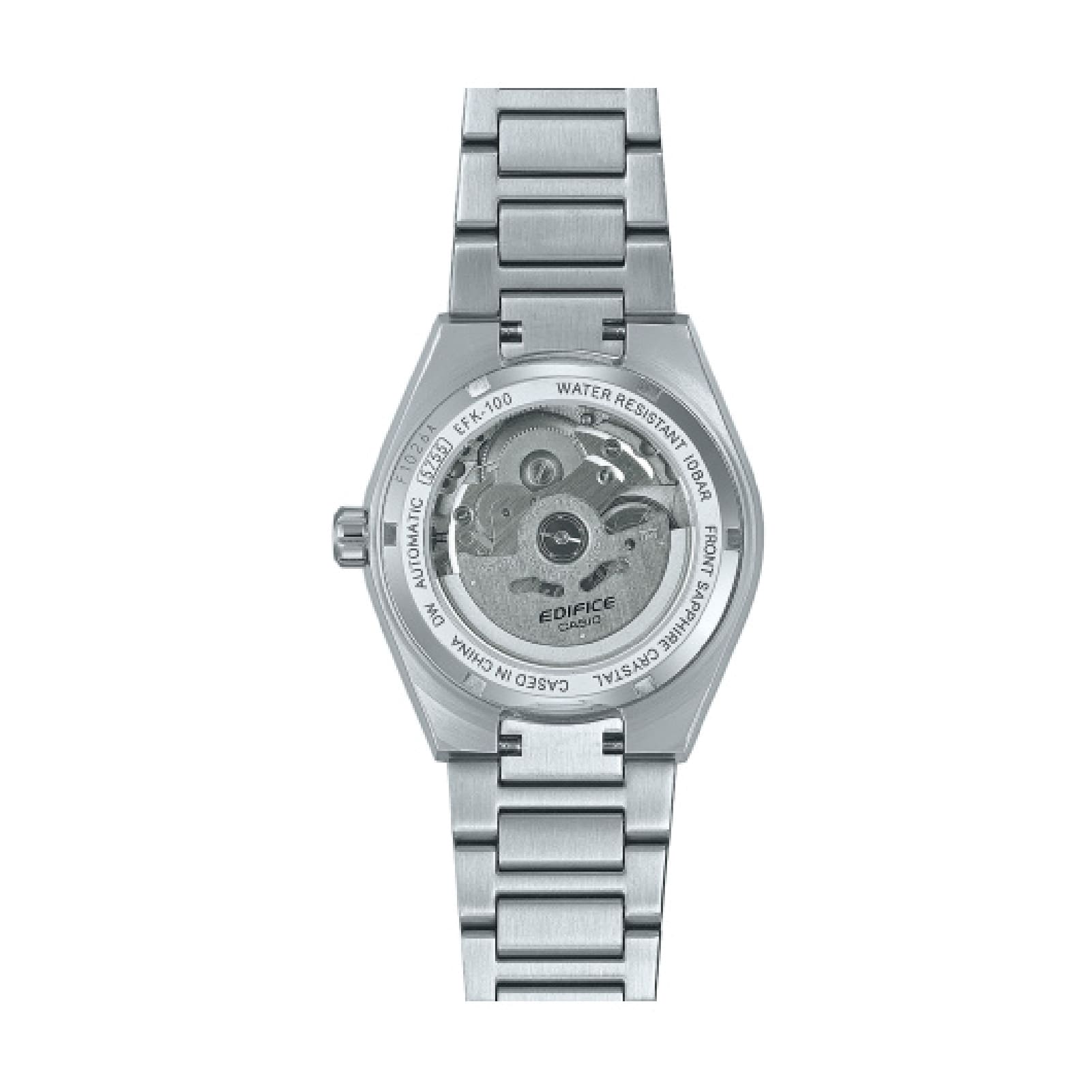 Orologio Casio Edifice Classic in acciaio argento e blu 38mm MISURA UNICA