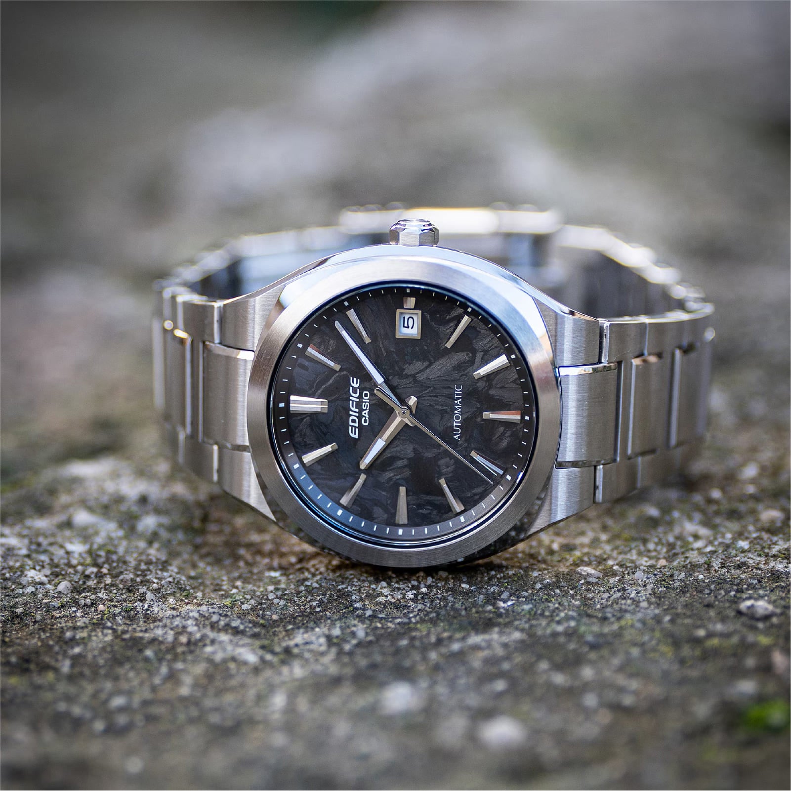 Orologio automatico Casio Edifice in acciaio inox da uomo MISURA UNICA