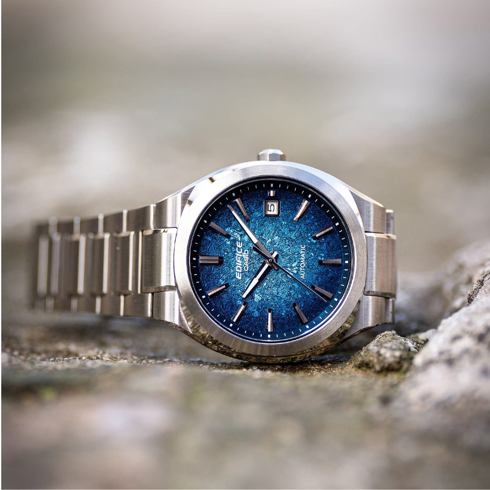 Orologio automatico Casio Edifice in acciaio inox da uomo MISURA UNICA