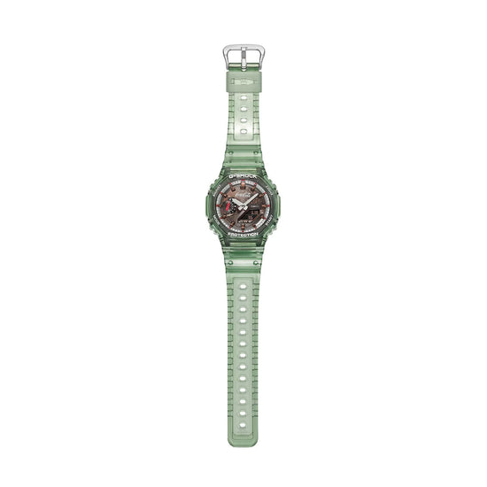 Orologio Casio G-Shock con cinturino in tessuto verde oliva MISURA UNICA