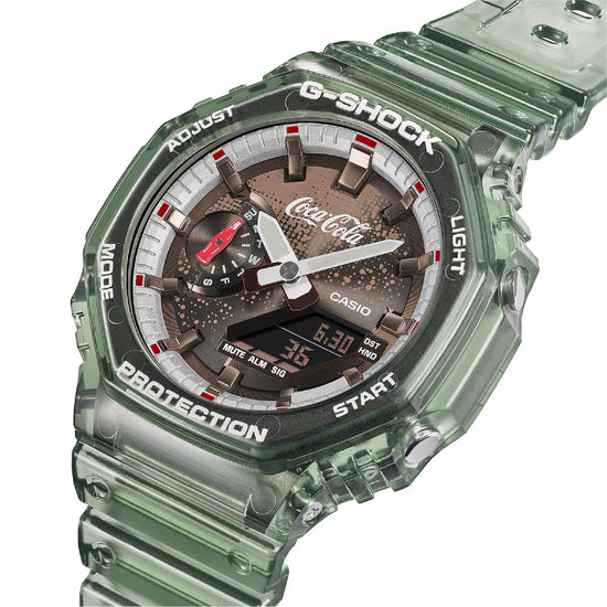 Orologio Casio G-Shock con cinturino in tessuto verde oliva MISURA UNICA