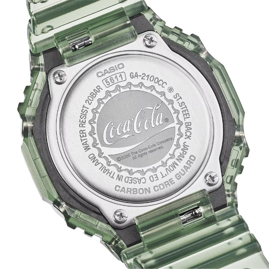 Orologio Casio G-Shock con cinturino in tessuto verde oliva MISURA UNICA