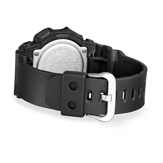 Orologio analogico-digitale Casio G-Shock nero in resina MISURA UNICA