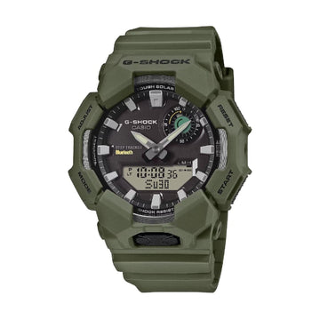Orologio analogico-digitale Casio G-Shock verde in resina MISURA UNICA