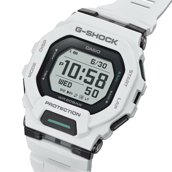 Orologio digitale G-SQUAD Casio G-Shock colore bianco MISURA UNICA