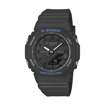 Orologio analogico e digitale G-Shock grigio e dettagli blu MISURA UNICA