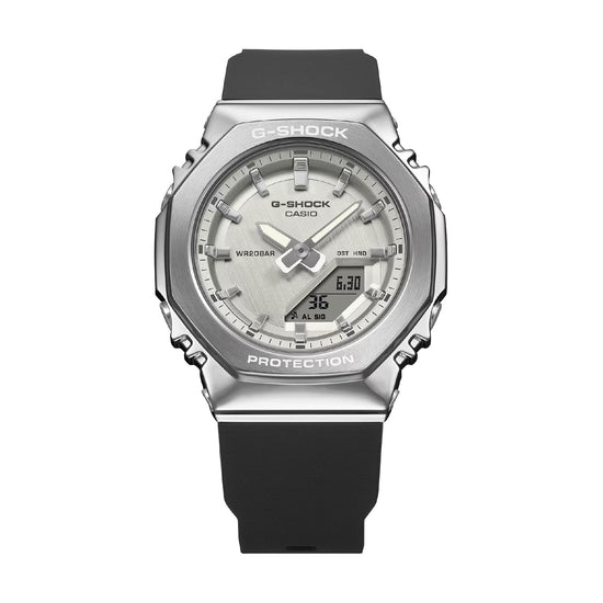 Orologio analogico-digitale Casio G-Shock bianco da donna MISURA UNICA